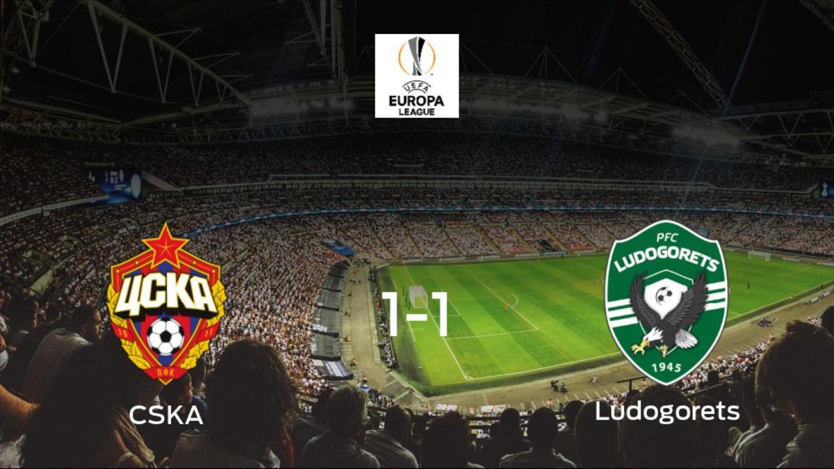 El CSKA Moscú y el Razgrad consiguen un punto tras empatar a uno