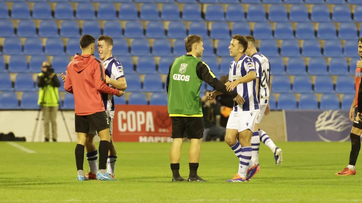 Jove Español - Real Sociedad: las imágenes del partido