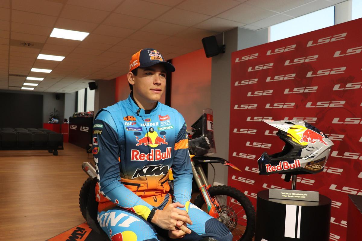 Edgar Canet, motivado para este Dakar