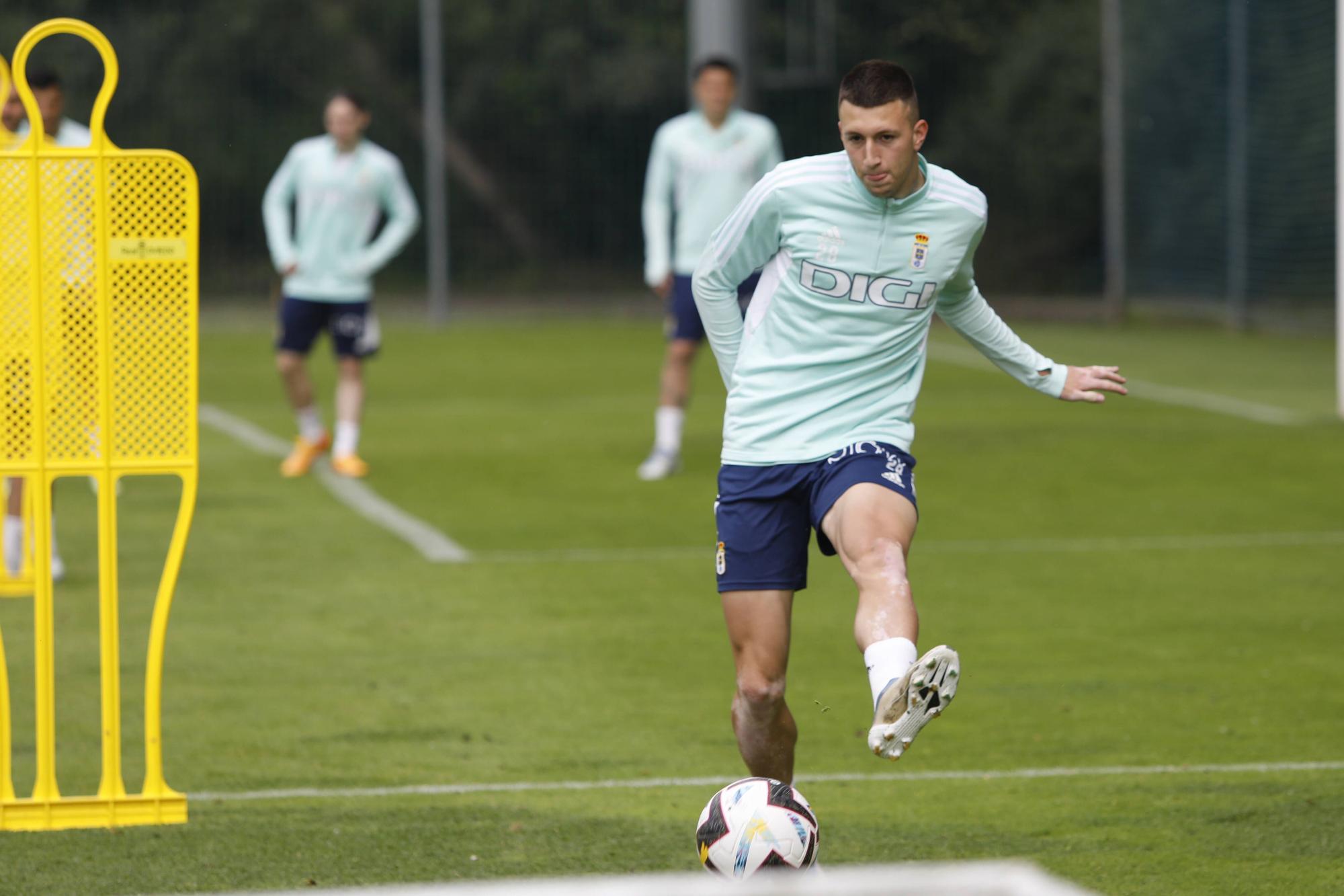 EN IMÁGENES: entrenamiento del Oviedo