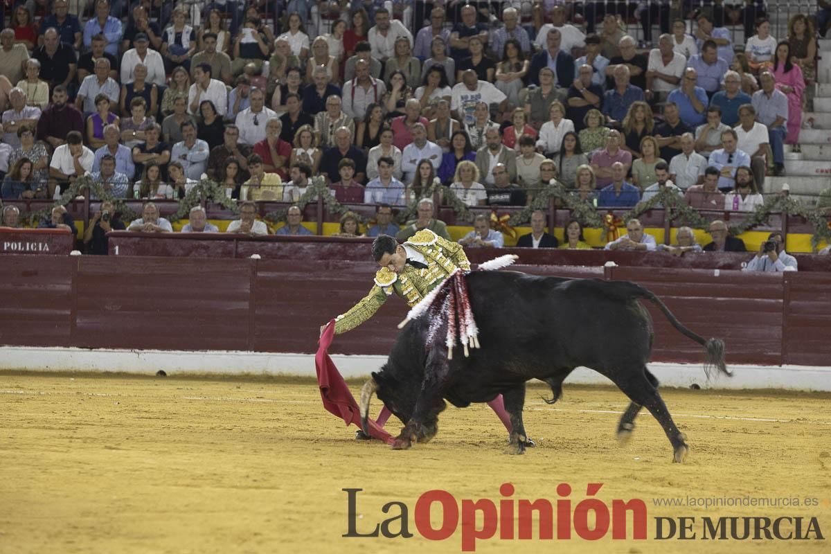 Cuarta corrida en la Feria Taurina de Murcia (Castella, Manzanares y Ureña)