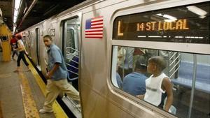 Una imagen del metro de Nueva York
