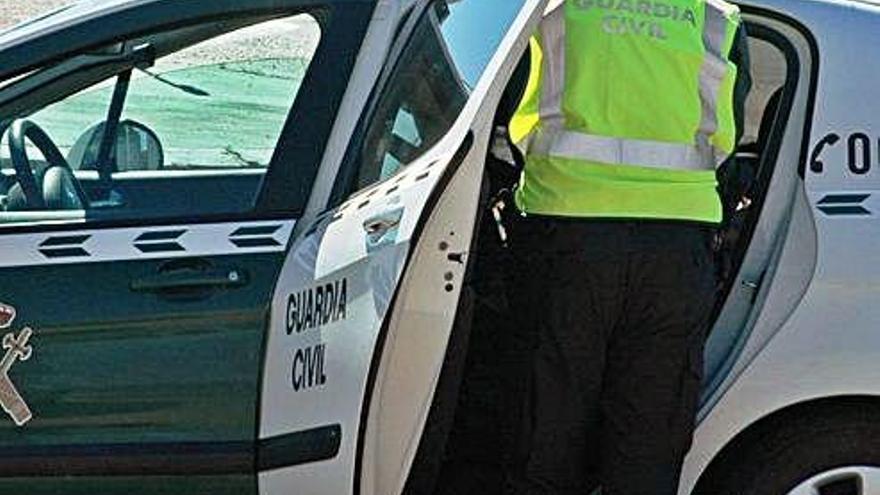 Coche patrulla de la Guardia Civil. Imagen de archivo.