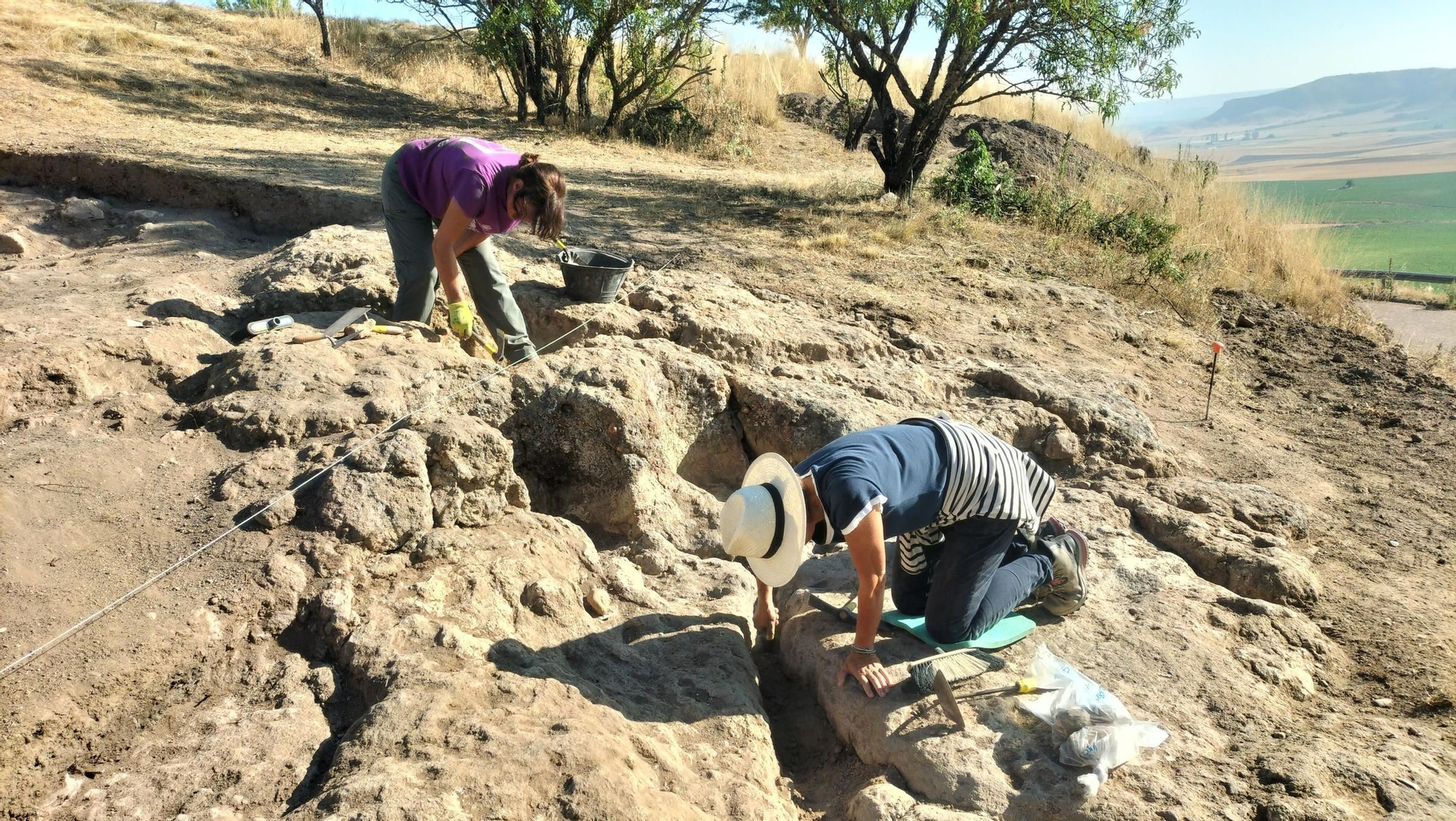 GALERÍA | Excavaciones en El Viso