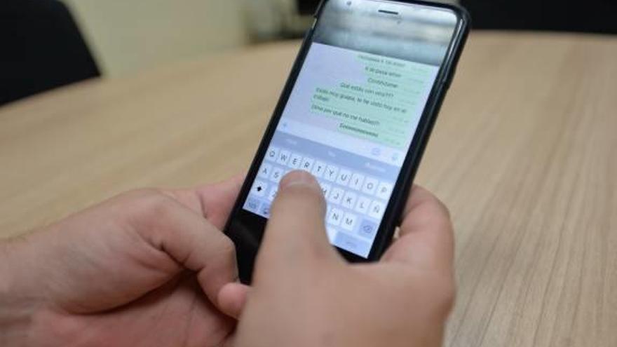 El whatsapp es la mayor vía de acoso a las víctimas.