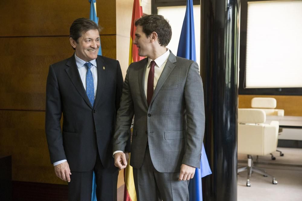 Albert Rivera con Javier Fernández