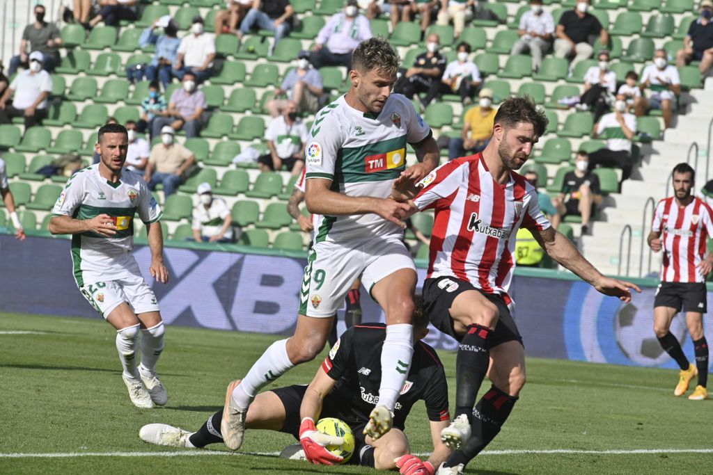 Las imágenes del Elche - Athletic de Bilbao