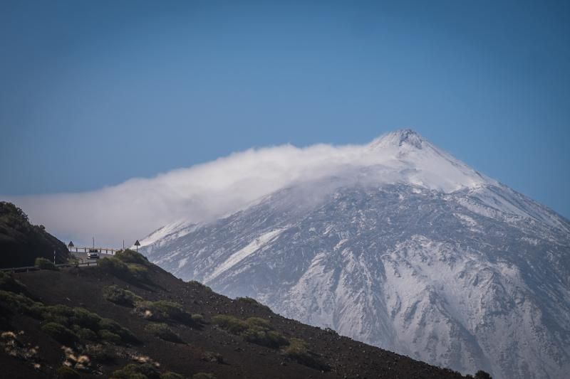 Nevada en el Teide