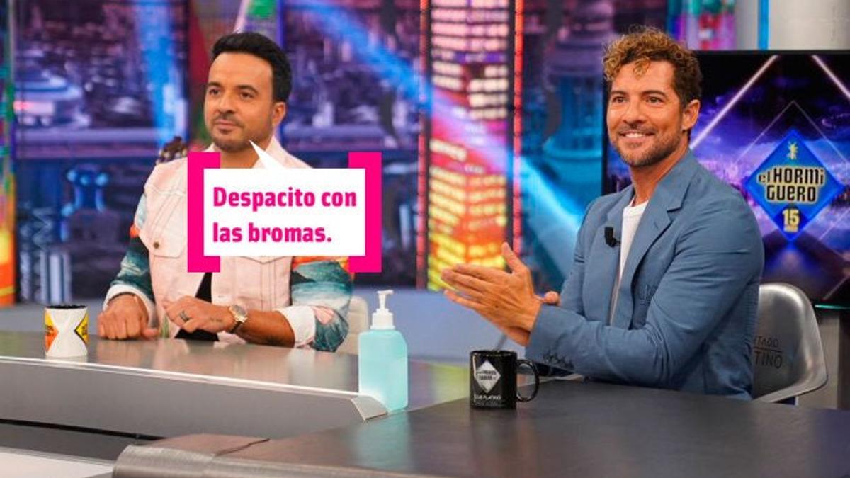 Luis Fonsi y David Bisbal  en 'El Hormiguero'