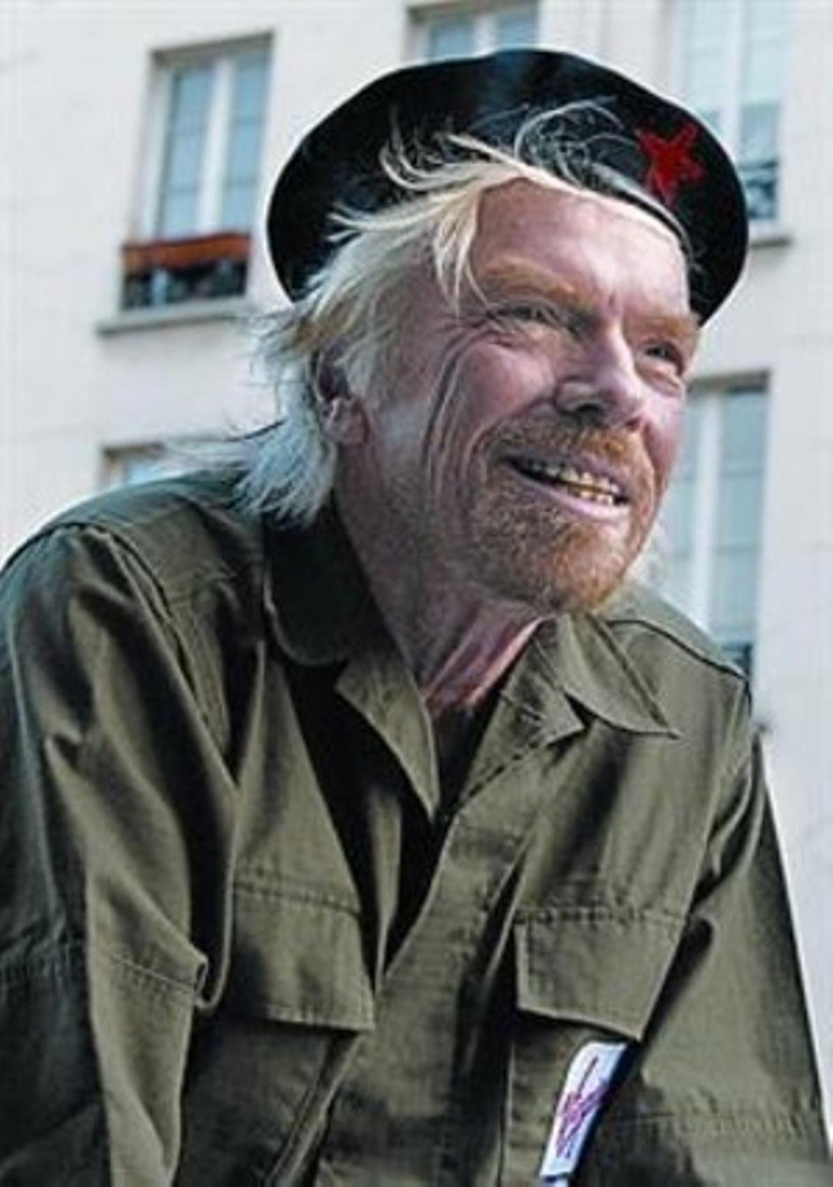 Richard Branson se disfraza de Che