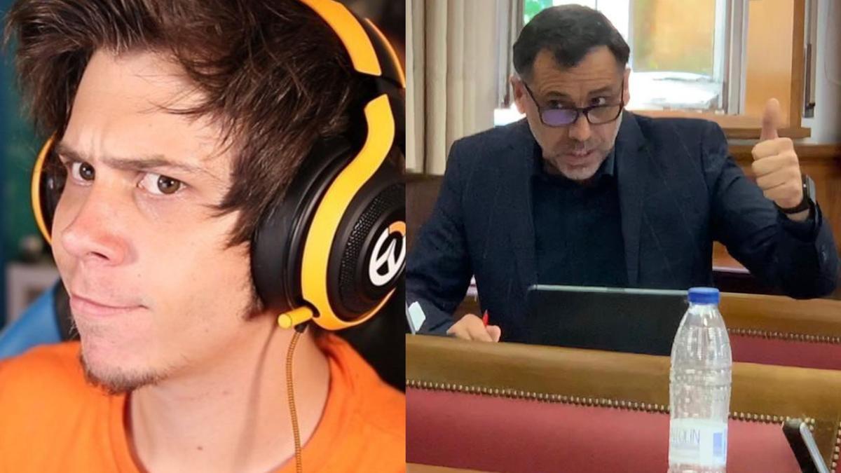 El Rubius y Antonio Muñoz Cuenca.