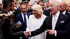 El rei Carles evoca a Itàlia els llaços del Regne Unit amb la resta d’Europa