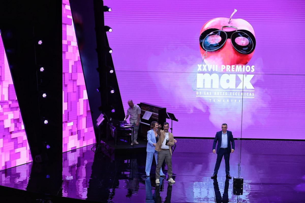 Momentos de los Premios Max.