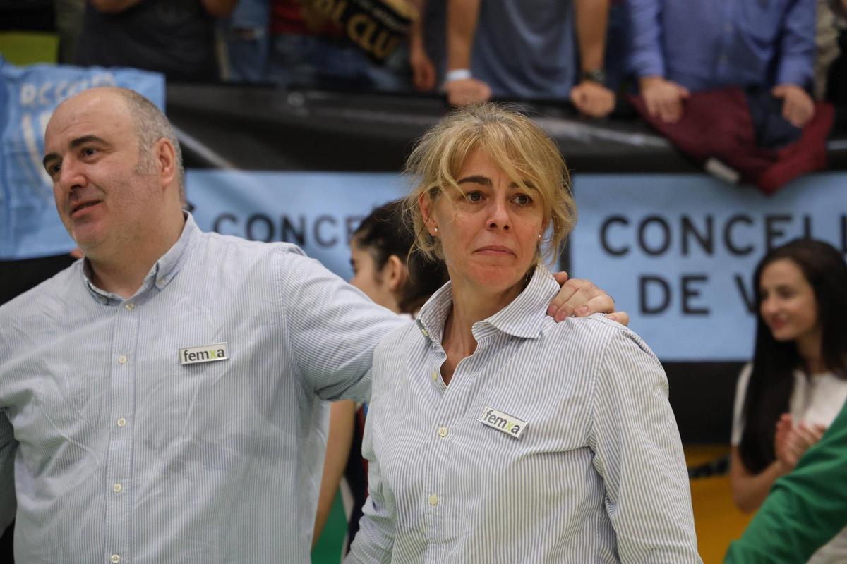 Cantero, emocionada.