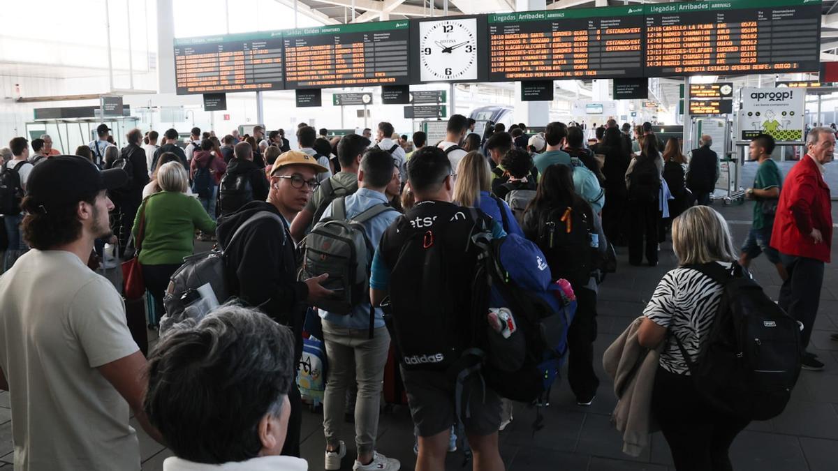 El robo de cable en la línea Madrid-Sevilla afecta a la Comunitat Valenciana