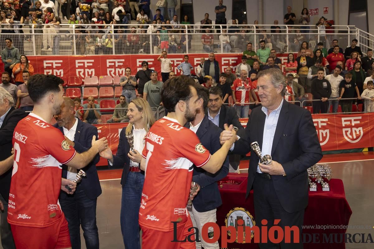 Así se vivió en Cehegín la final de la Copa Presidente de Fútbol Sala