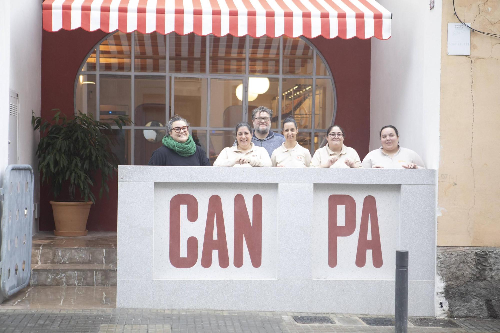 Así es Can Pa, el nuevo horno de Gomila en Palma.