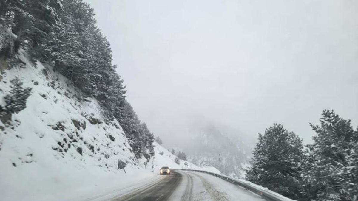 Carreteres que requereixen l'ús de cadenes