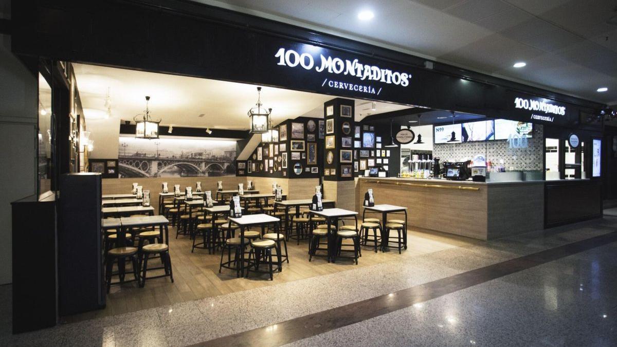 Establecimiento de ‘100 Montaditos’.