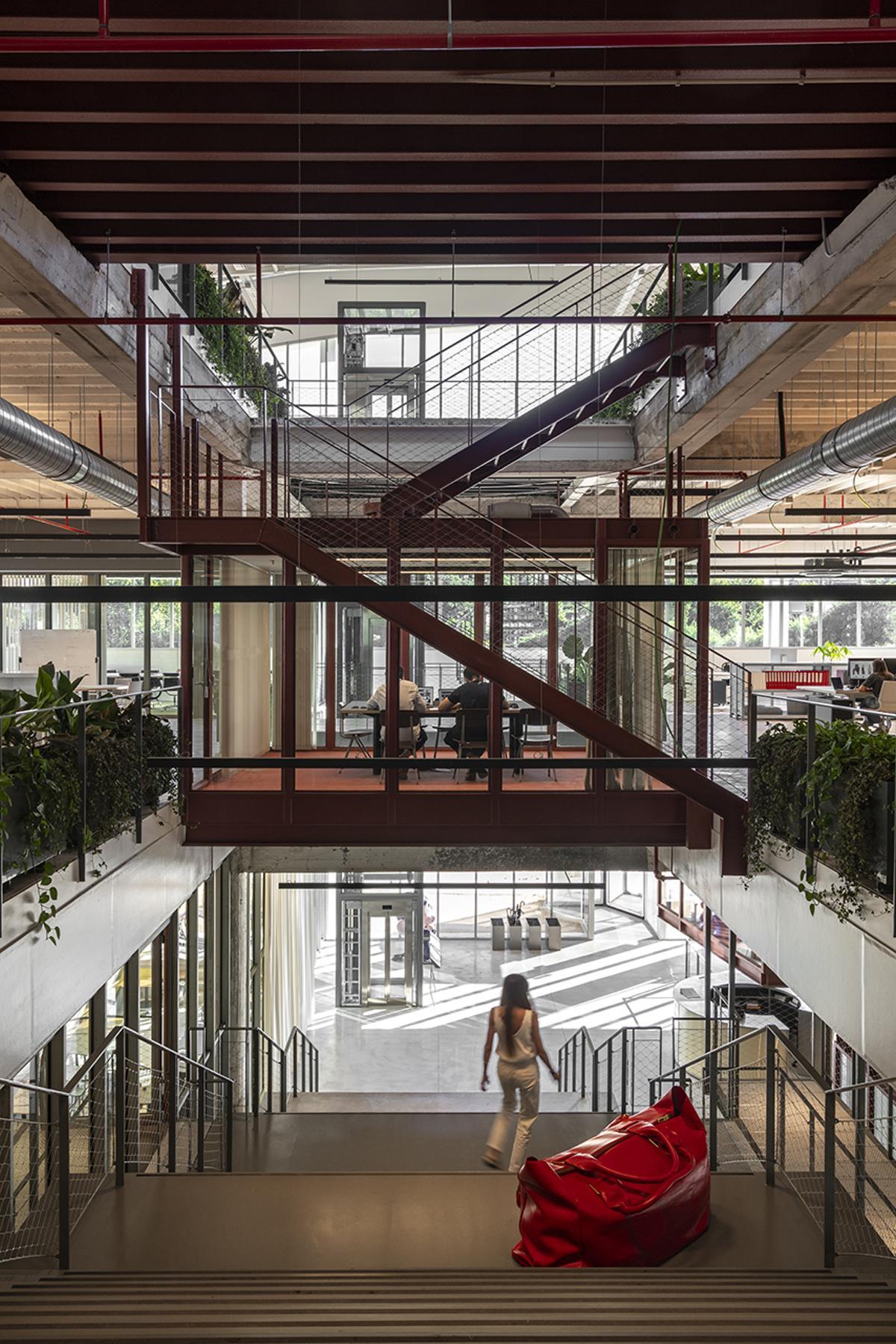 Vista del interior de la nueva sede de Bimba y Lola