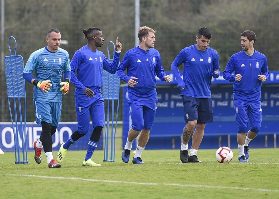 Entrenamiento del Real Oviedo