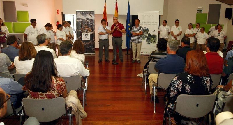 Fotos del acto del Centenario de Ordesa