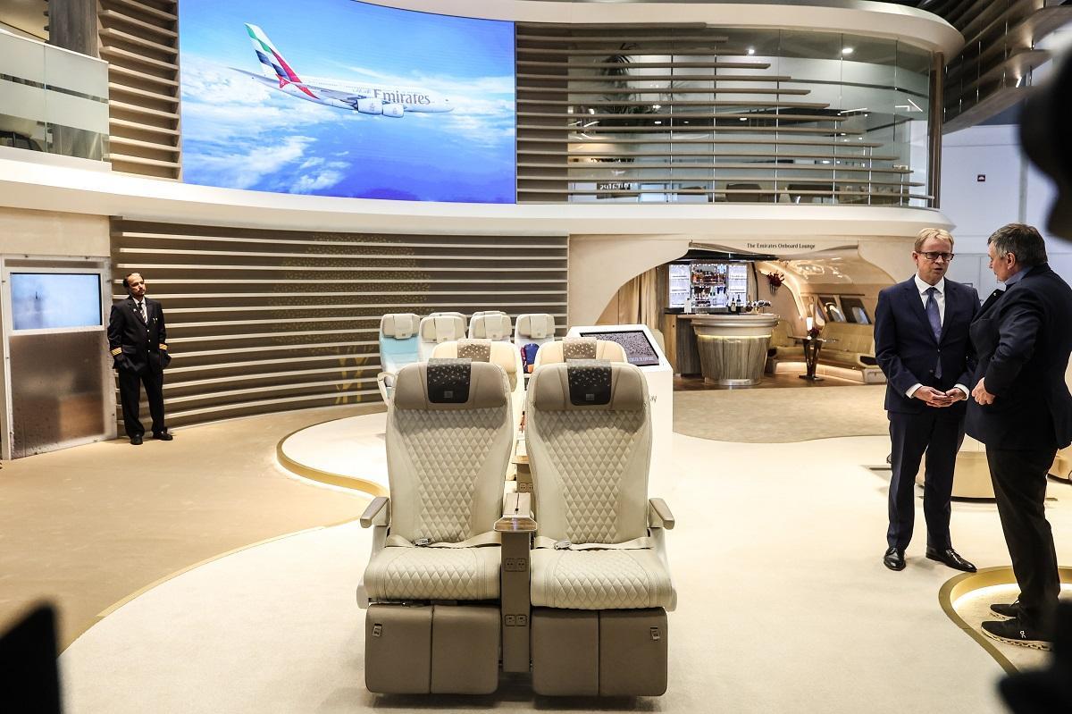 Un stand en la feria ITB de Berlín hoy