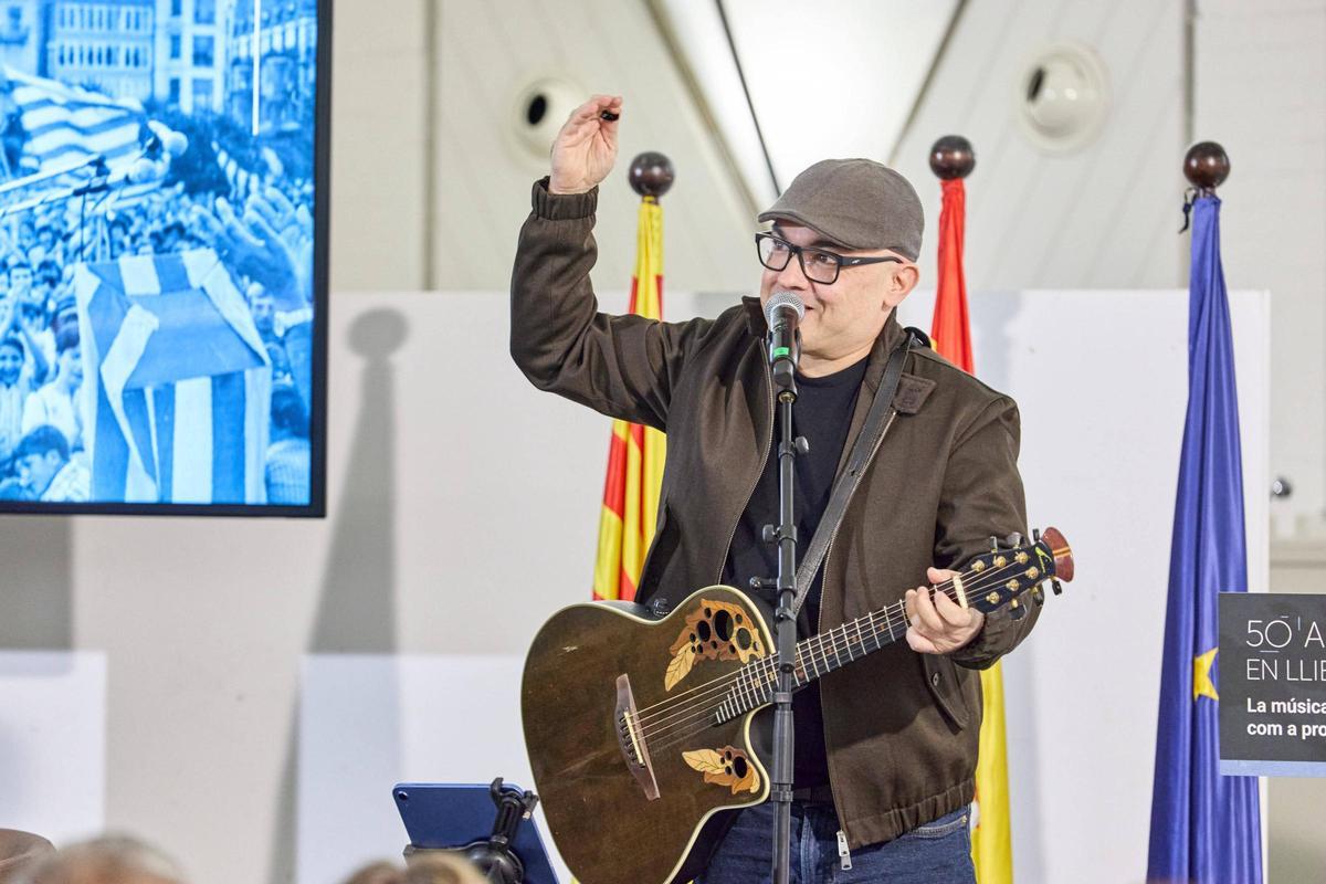 Imatges de l'acte a la subdelegació de Girona