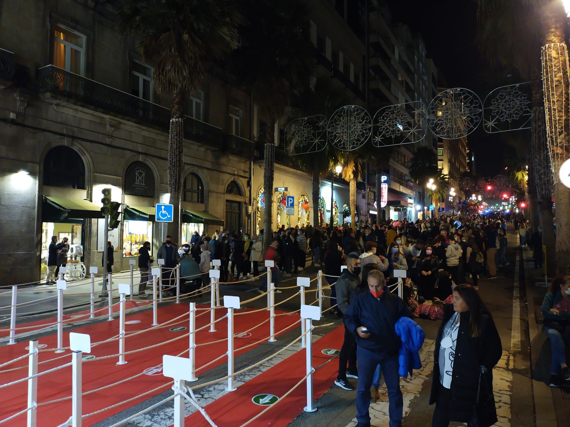 El gran encendido de la Navidad de Vigo, en imágenes