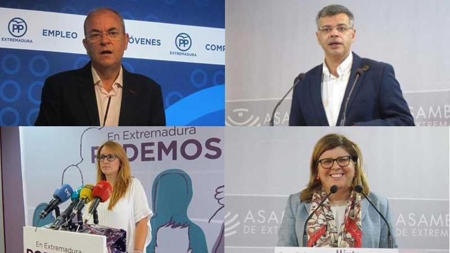 PSOE y PP en Extremadura, a favor de negociar aplicar el artículo 155