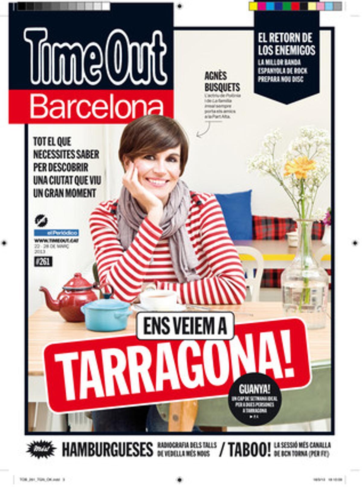 La portada de la revista ’Time Out’. La portada de la revista ’Time Out’.