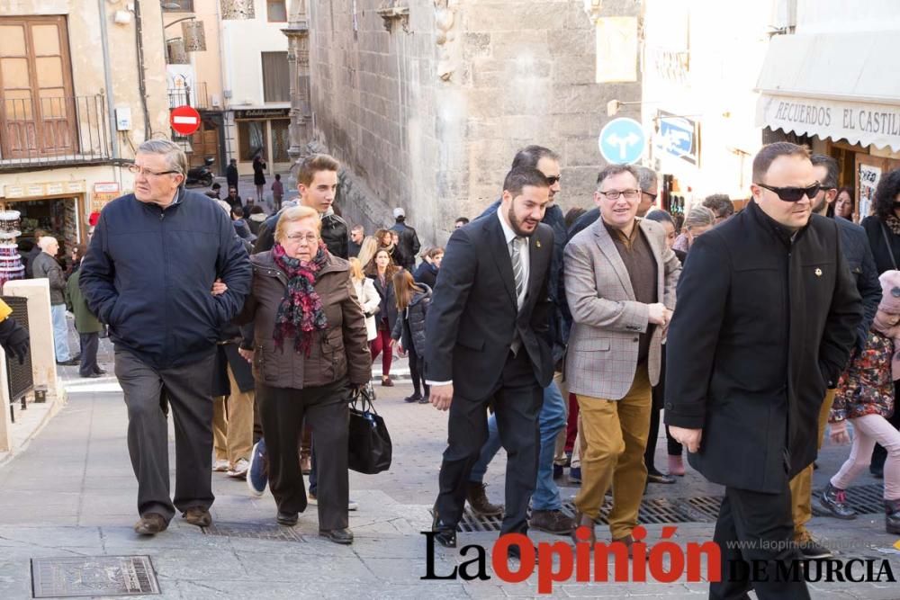 Primeros grupos Festeros, peregrinan a la Basílica