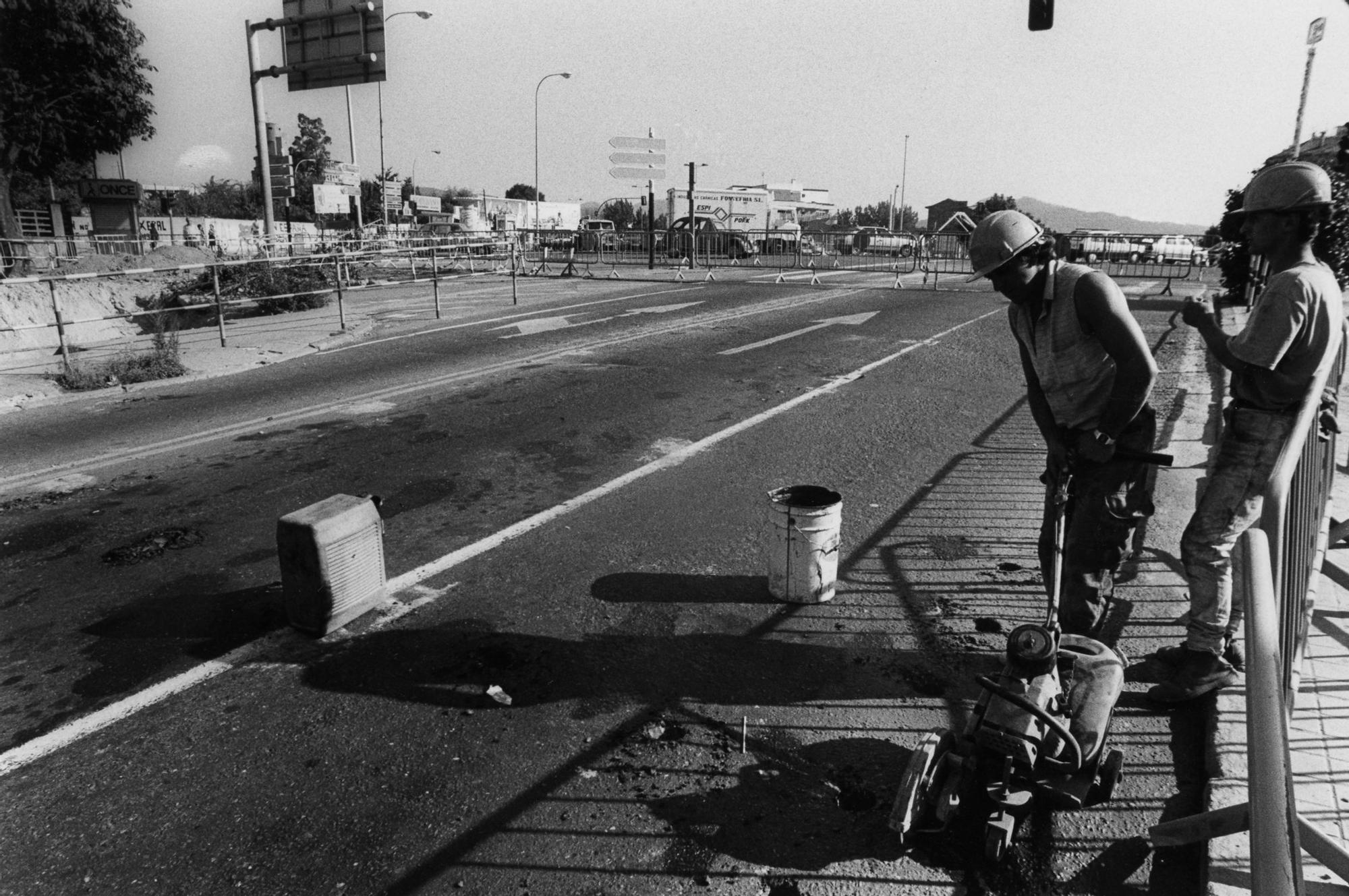 El túnel de Plaza de España