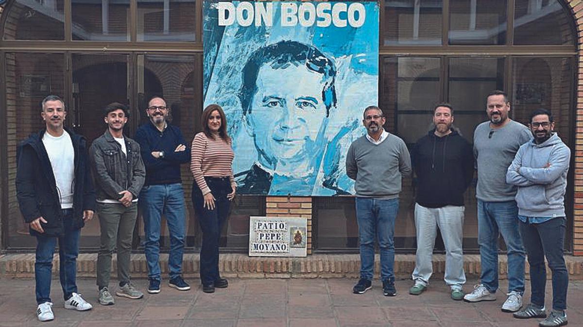 Representantes y profesionales de la Fundación Don Bosco en Córdoba, entidad que fue creada en 1998 y que está centrada en la infancia y juventud.
