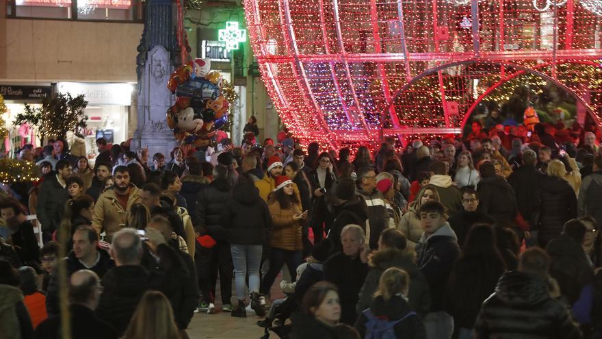 ¿Cuándo querrías que se apagasen las luces de Navidad de Vigo?