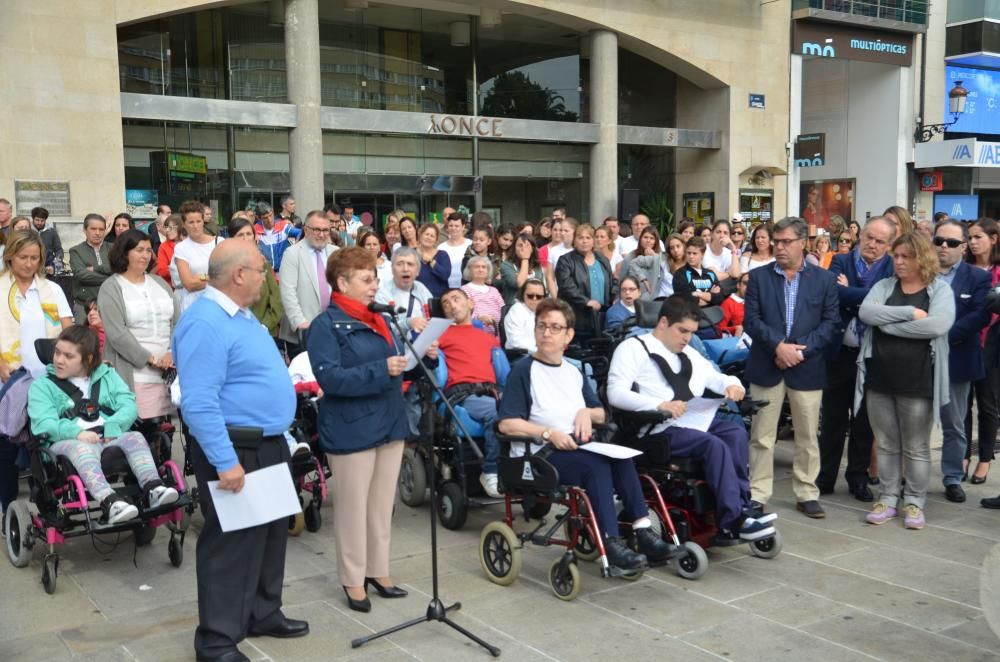 ''Flashmob'' de Aspace: Día Parálisis Cerebral