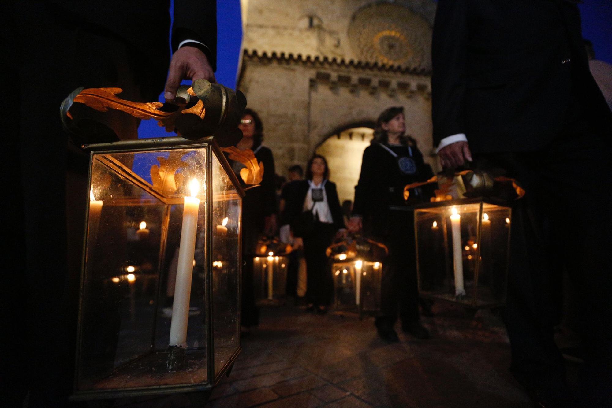 El vía crucis del Remedio de Ánimas, en imágenes