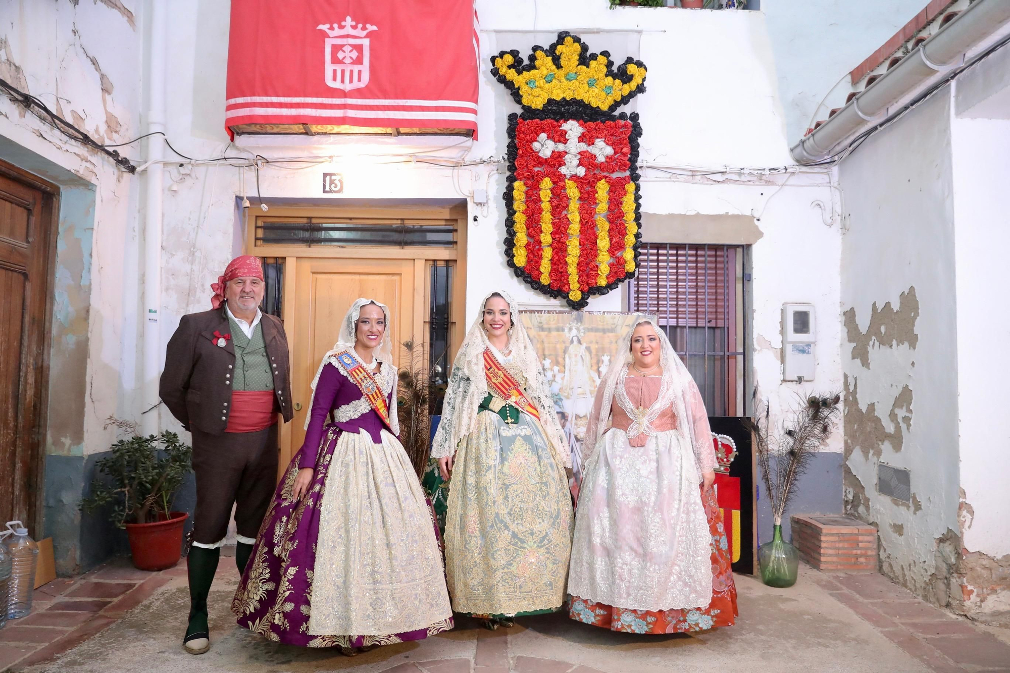 Carmen vuelve a casa: procesión de la Merced en su pueblo, Algar de Palancia