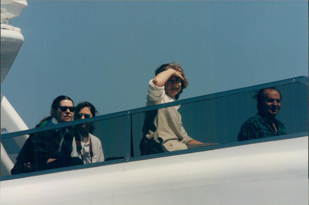 Las visitas de Irene de Grecia a Mallorca en imágenes