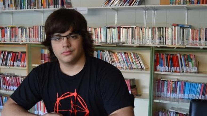 David Ballonga, estudiant de l&#039;institut de Puig-reig