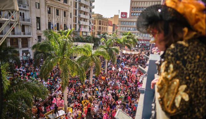 Carnaval de Día en Santa Cruz de Tenerife 2020.