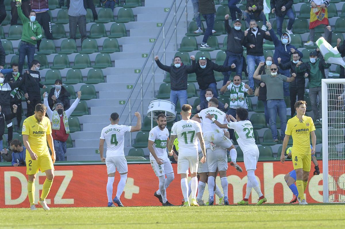 El último Elche-Villarreal celebrado