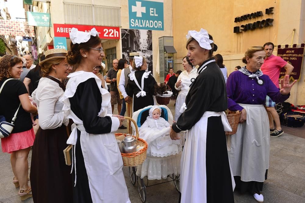 Recreación de la calle salvador en el siglo XX