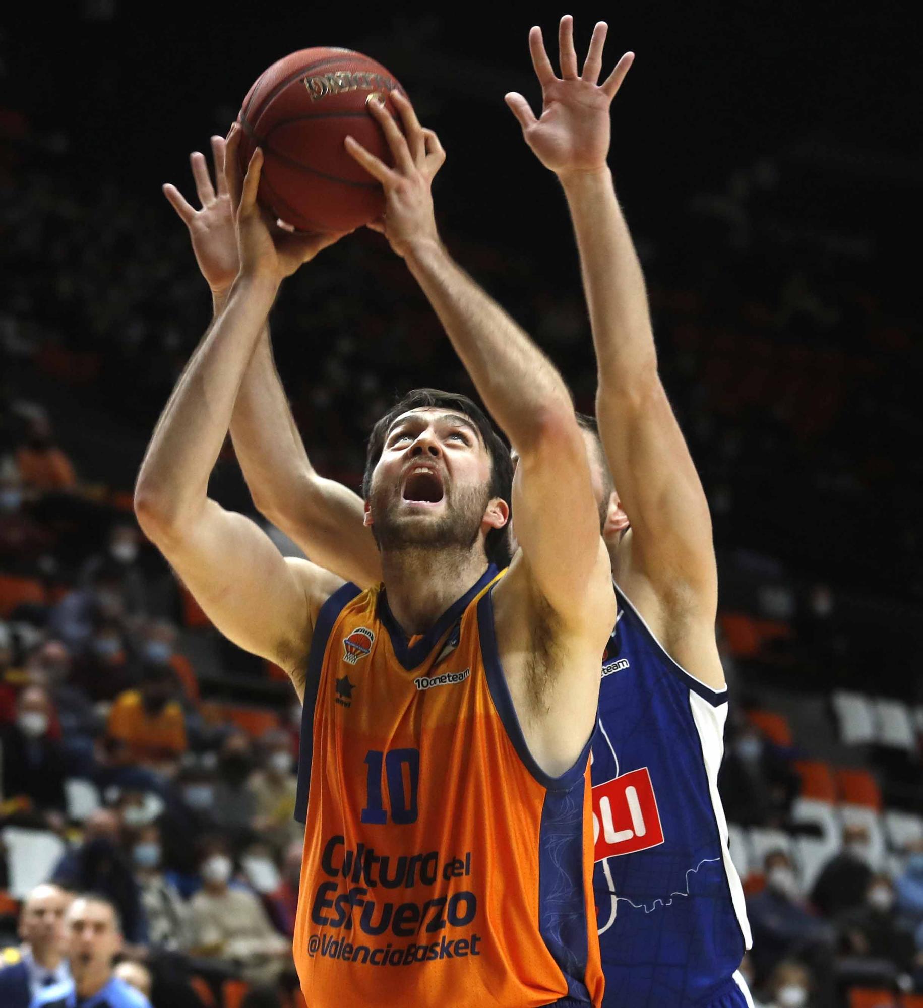 La  victoria de Valencia Basket ante el Buducnost