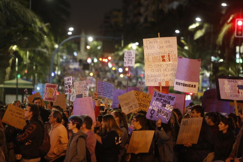 Manifestación del 8M en Alicante