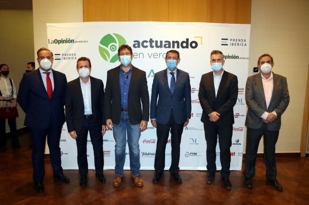 Jornada 'Actuando en verde' sobre economía sostenible.