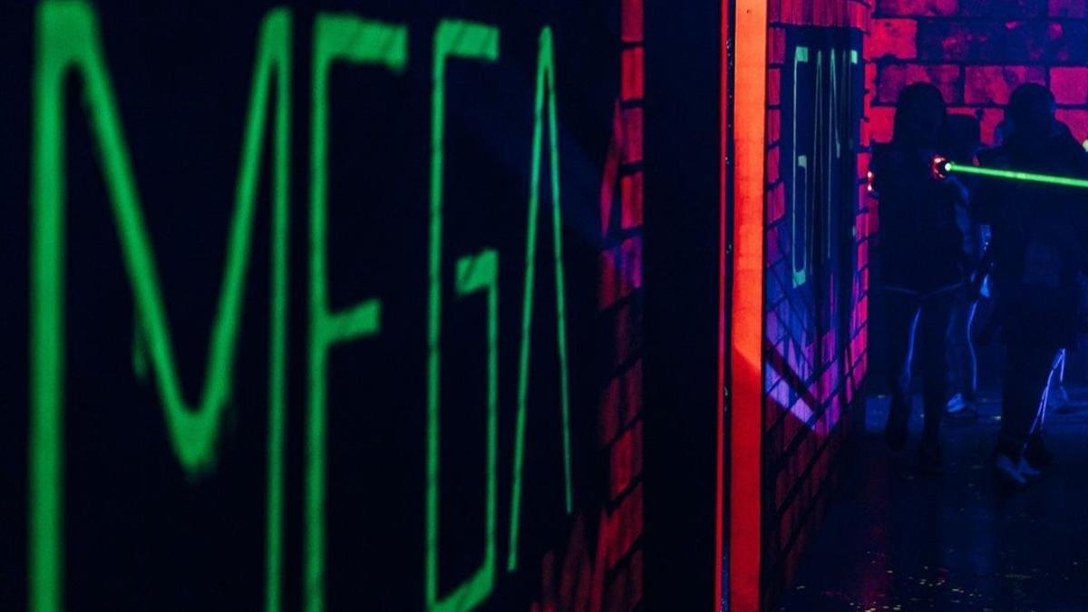 Circuito de ‘laser tag’ del Mega Game Cornellà.