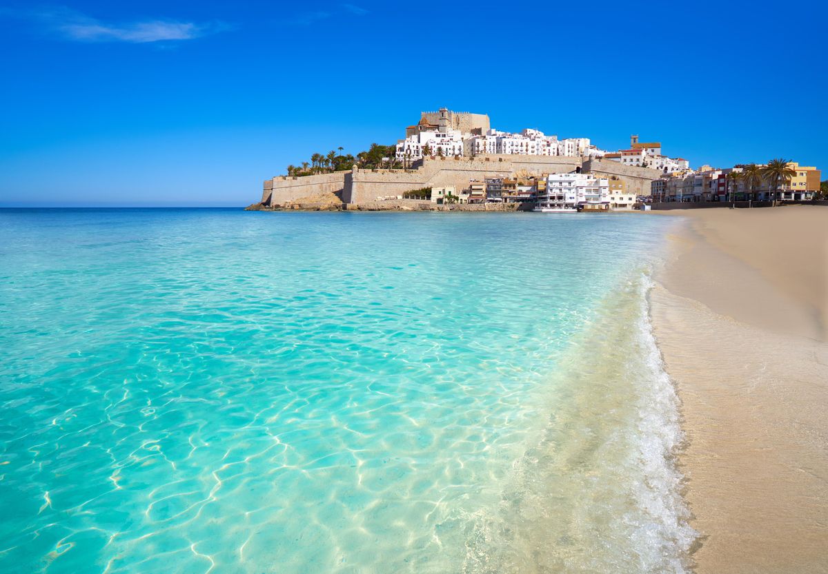 Playa Norte de Peñíscola.