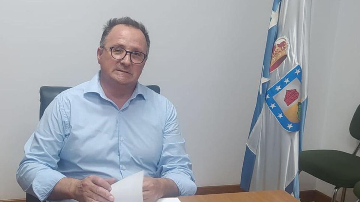 Rafael Calvo, alcalde de Jambrina.|  | CEDIDA
