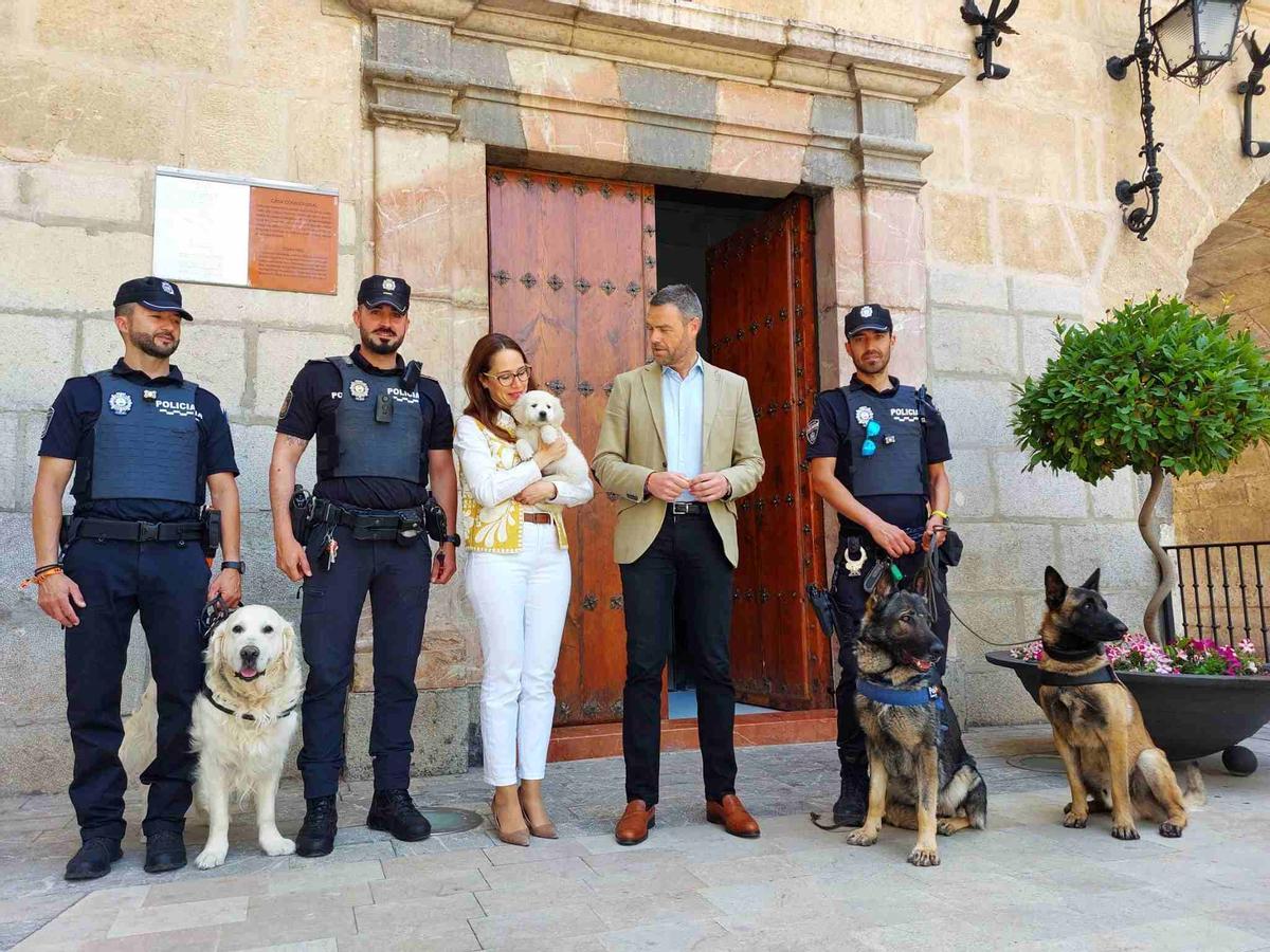 Unidad Canina fr ls Policia de Caravaca